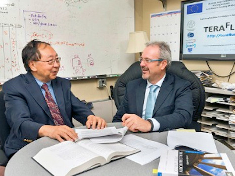 Prof. Gao and Prof. Giorgi.